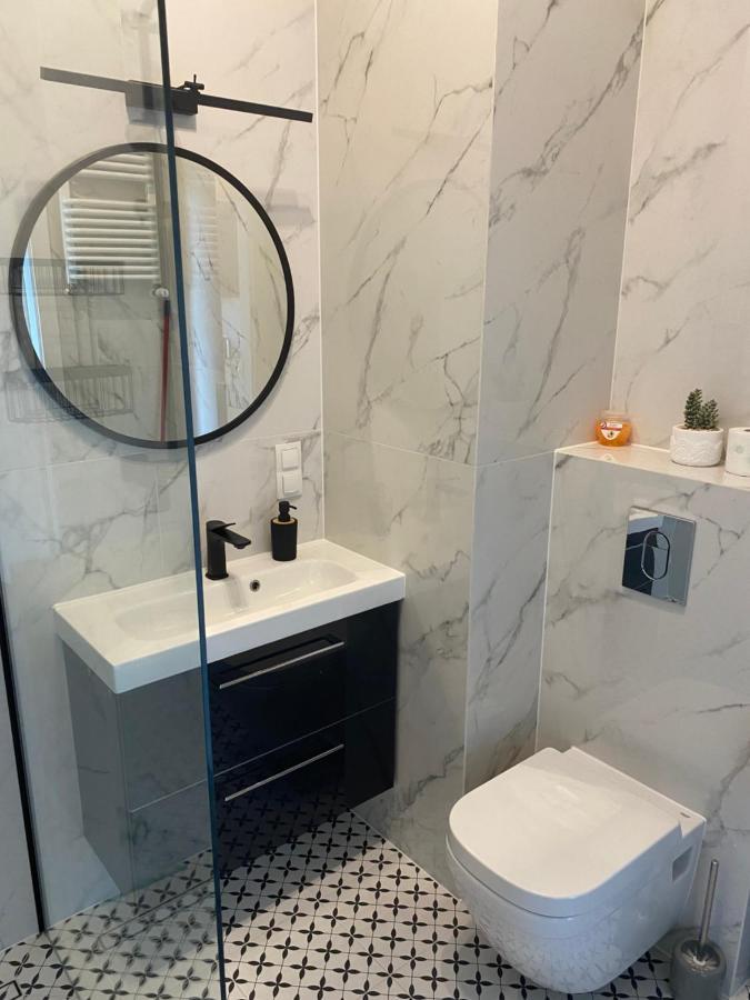 Apartament Nadmotlawie Estate Black Gdaňsk Exteriér fotografie