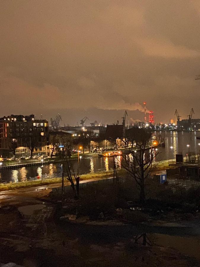 Apartament Nadmotlawie Estate Black Gdaňsk Exteriér fotografie