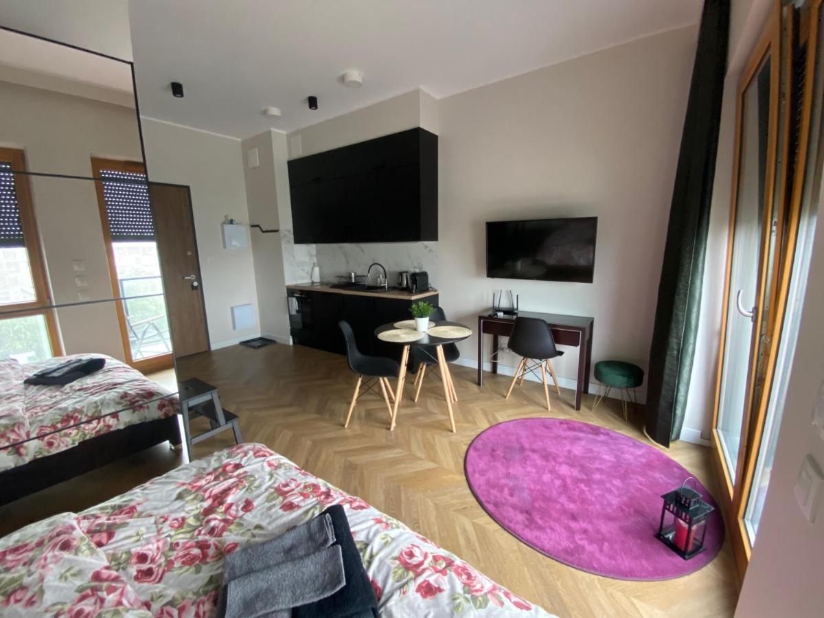 Apartament Nadmotlawie Estate Black Gdaňsk Exteriér fotografie