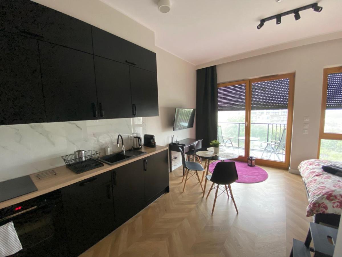 Apartament Nadmotlawie Estate Black Gdaňsk Exteriér fotografie
